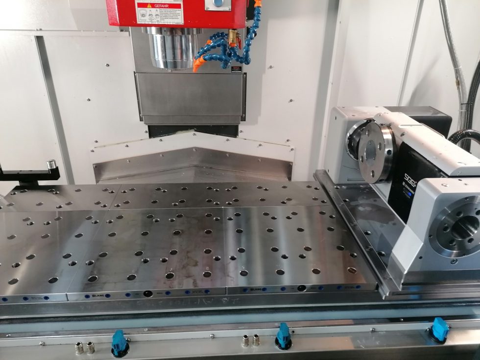 4th & 5th Axis Rotary Table For CNC Milling Machine & Workholding Clamp